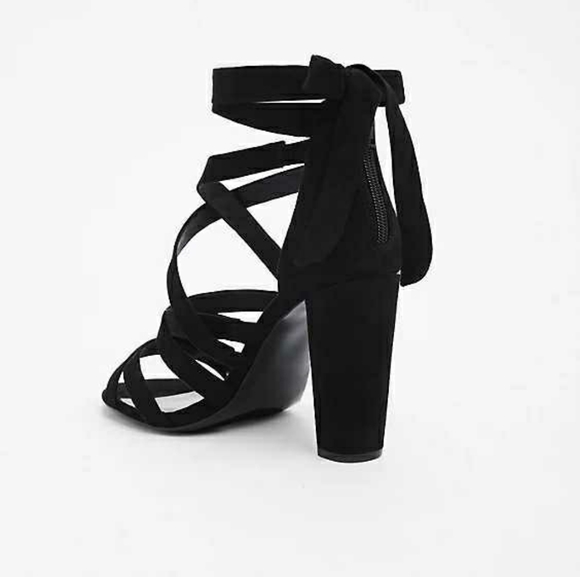 NWT Torrid Strappy Lace Up Heel - Picture 2 of 10